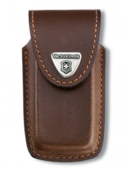 4.0535 belt pouch, leather with Velcro-closure