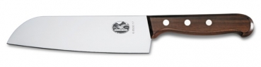 6.8500.17 chef''s knife SANTOKU, wood handle